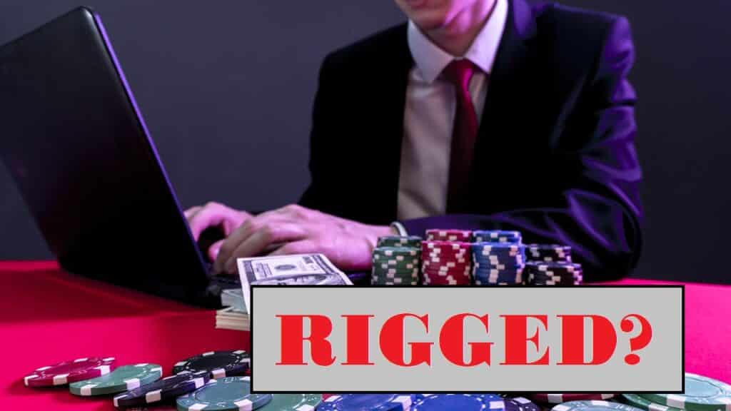 is online gambling industry rigged